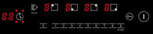 Induktionskochfeld-IN-6804-Anzeige 4-Zonen
