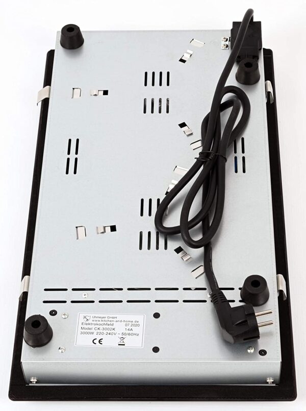 K&H® Domino Glaskeramikkochfeld Knebel Steuerung CK-3002K – Bild 6