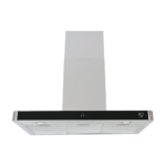 K&H® 90cm Dunstabzugshaube, Wandhaube, LED, 550 m³/h, Energieklasse B, Metall-Fettfilter TSB-90