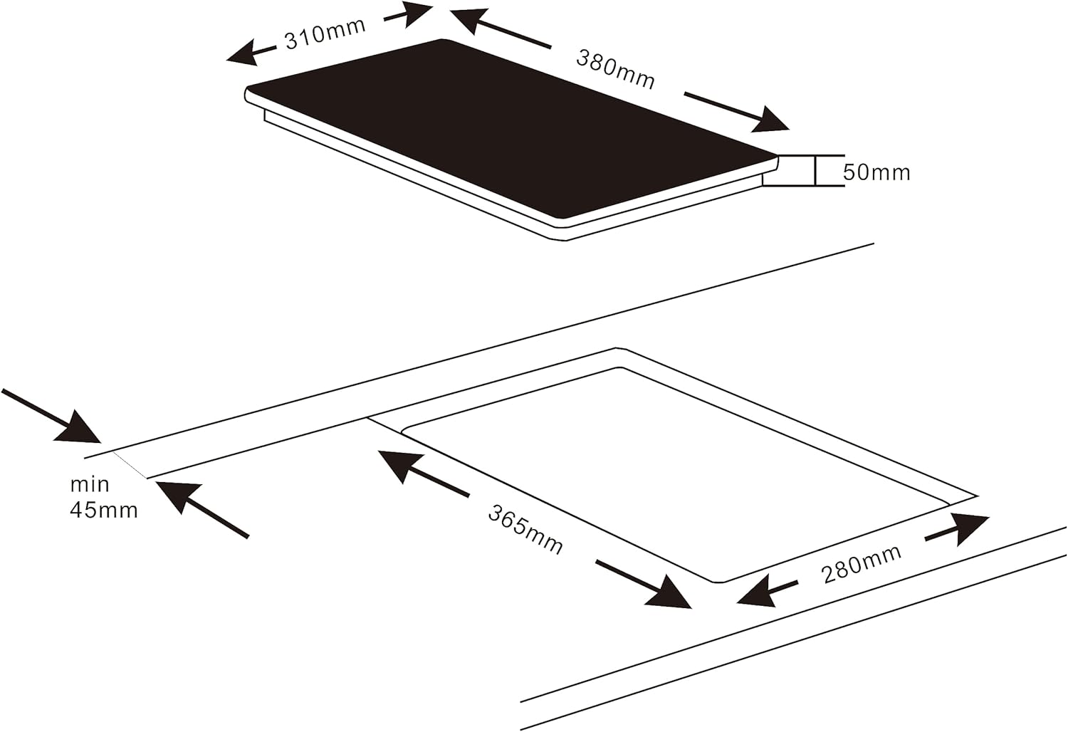 K&H Induktionskochfeld INS-2401X – Bild 7