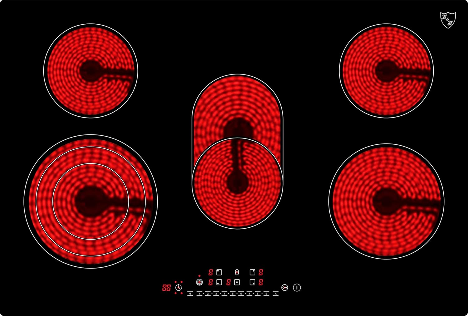 K&H® Glaskeramikkochfeld NC-8608 – Bild 2